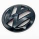 Накладки на емблему Volkswagen Passat B8 2014-2023 чорний глянець на решітку радіатора 522626 фото 2