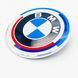 Емблема на кришку багажника BMW M's 50th ювілейний 74мм 408856 фото 3