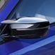 Накладки на зеркала BMW 3 G20, 5 G30, 6 G32, 7 G11, 8 G14 черные глянцевые в М3 стиле 522148 фото 9