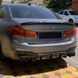 Спойлер на BMW 5 G30 2017-2022 M5 CS Style чорний глянець 431164 фото 9