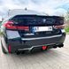 Спойлер на BMW 5 G30 2017-2022 M5 CS Style чорний глянець 431164 фото 3