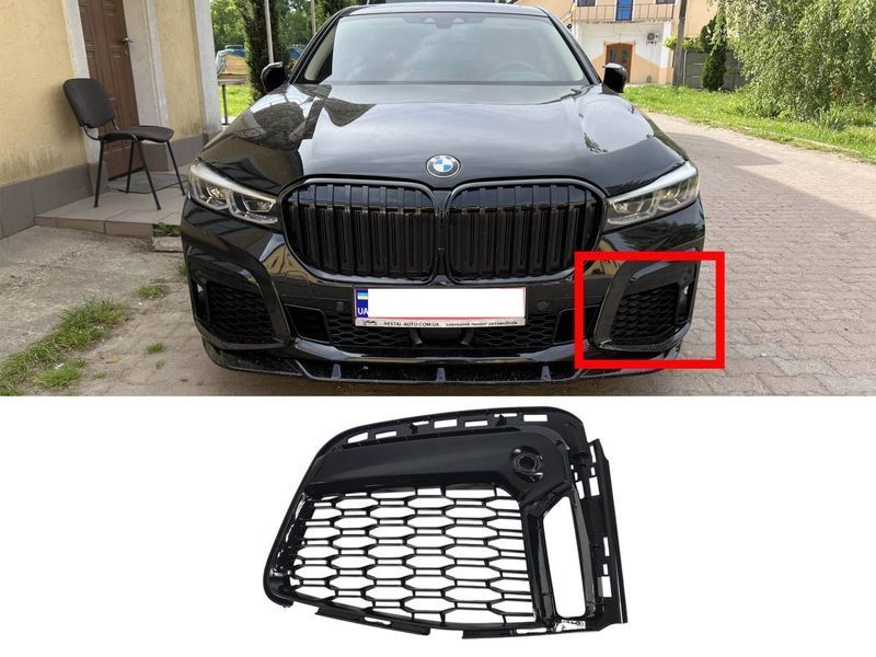 Решетки в бампер LH (M-Paket) на BMW 7 G11, G12 2019-2023 429184 фото