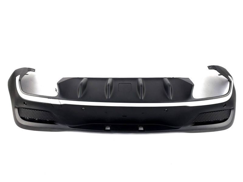Диффузор (заднего бампера) Silver Black / Chrome Pipe (стиль GLE63 AMG) на Mercedes GLE-class Coupe C167 2019-2023 428471 фото Диффузор (заднего бампера) Silver Black / Chrome Pipe (стиль GLE63 AMG) на Mercedes GLE-class Coupe C167 2019-2023 428471 фото