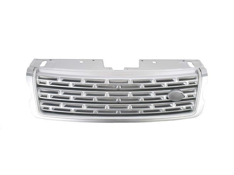 Решітка радіатора на Land Rover Range Rover 2013-2017 Silver Chrom 427724 фото