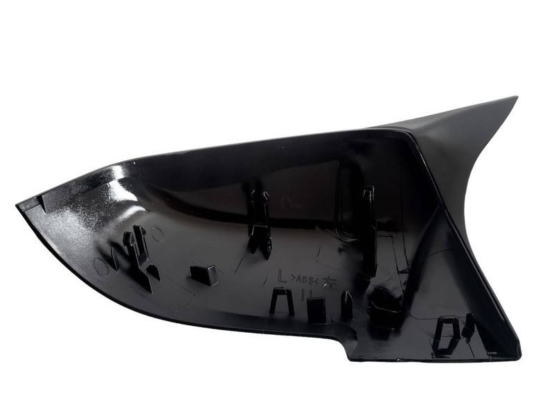 Накладки на зеркала Черный глянец (M-Look) на BMW 3 F30, F31 2011-2018 429796 фото