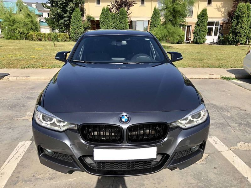 Накладки на зеркала Черный глянец (M-Look) на BMW 3 F30, F31 2011-2018 429796 фото
