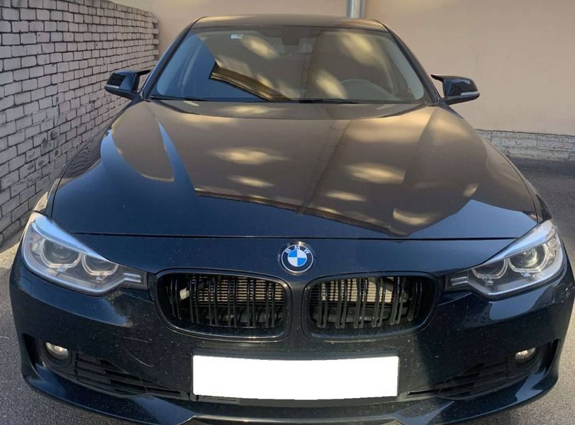 Накладки на зеркала Черный глянец (M-Look) на BMW 3 F30, F31 2011-2018 429796 фото