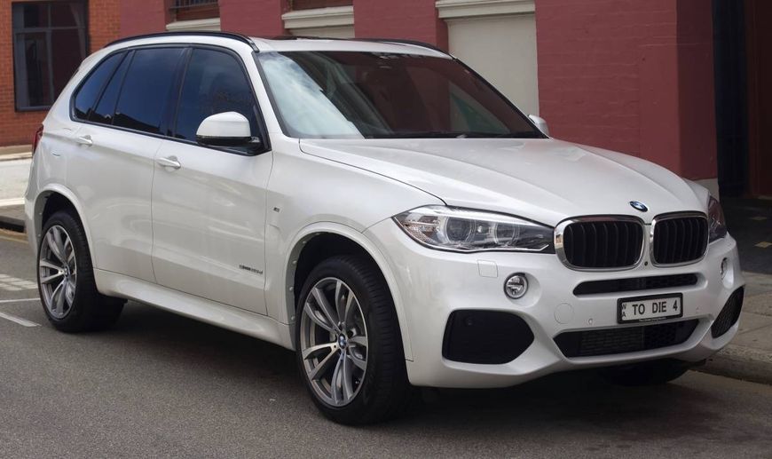 Передний бампер на BMW X5 F15 2013-2018 M Sport Paket 429810 фото