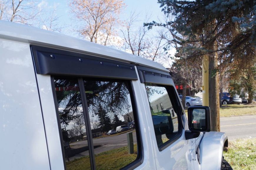 Дефлектори вікон Jeep Wrangler, Gladiator 2018- Tough Guard TV7W18-4 362203 фото