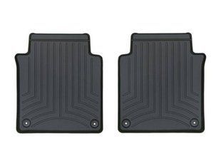 3D килимки для Audi A8 D5 2018- Long чорні задні WeatherTech 4413503 141137 фото