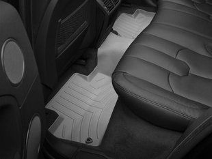 3D килимки для Land Rover Range Rover Evoque 2012-2018 сірі задні WeatherTech 464043 141685 фото