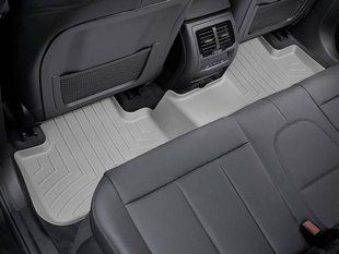 3D килимки для BMW X3 G01, X4 G02 2017- сірі задні WeatherTech 4612732 141589 фото