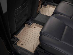 3D килимки для Volvo XC90 2003-2014 бежеві задні WeatherTech 450532 47043 фото