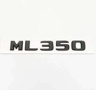 Автологотип емблема напис Mercedes ML350 black A1648171215 416748 фото