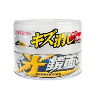 Віск Soft99 New Scratch Clear Wax "Mirror Finish" White 200 г антицарапін для білих авто 417690 фото