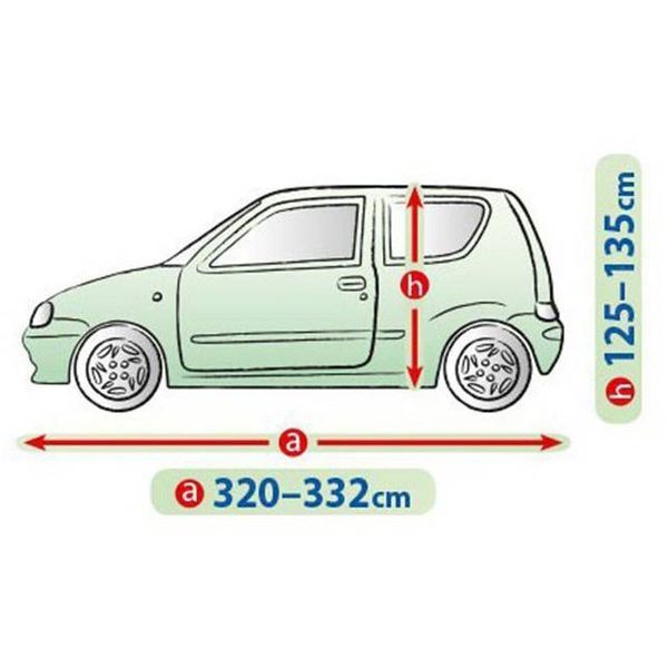 Чохол тент на автомобіль Kegel Mobile Garage S2 hatchback 320-332см 408068 фото