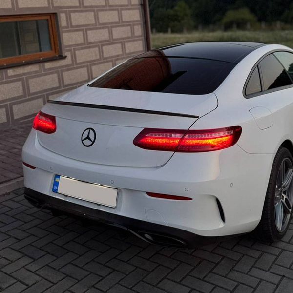 Спойлер на машину Mercedes E-class C238 2016- AMG style черный глянец 354946 фото