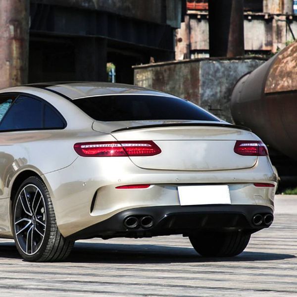 Спойлер на машину Mercedes E-class C238 2016- AMG style черный глянец 354946 фото