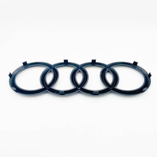 Автологотип черная эмблема Audi A6 C7 2010-2014 Black Edition в решетку радиатора 4K5853601 232871 фото