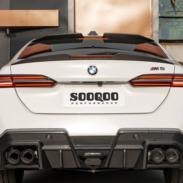 Спойлер ( Карбон ) V2 на BMW M5 G90 / G99 2024-2026 года 522406 фото