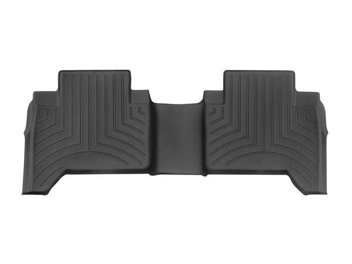 3D килимки для Toyota Tacoma 2016- Double Cab чорні задні WeatherTech 448722 46948 фото