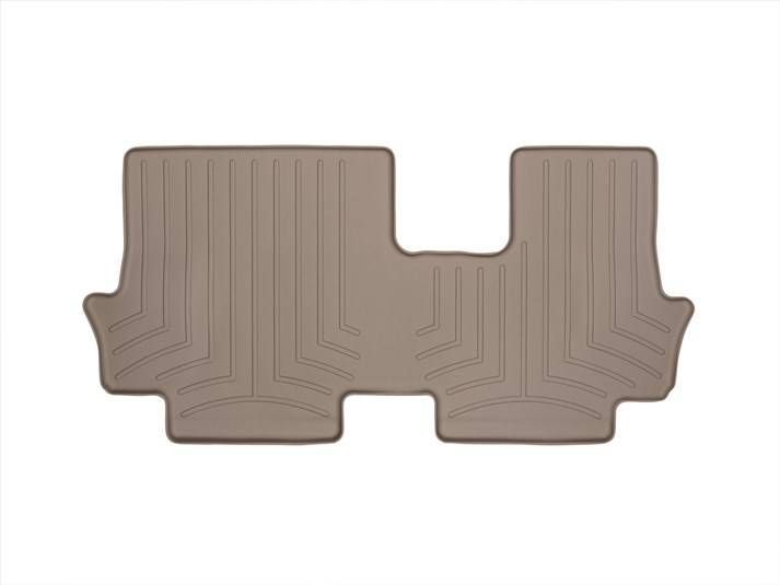 3D коврики для Mitsubishi Outlander 2012- бежевые 3 ряд WeatherTech 451624 141729 фото