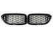 Решітка радіатора на BMW 5 G30, G31 2017-2020 Diamond Silver 429113 фото 3