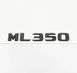 Автологотип емблема напис Mercedes ML350 black A1648171215 416748 фото 1
