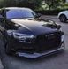 Автологотип черная эмблема Audi A6 C7 2010-2014 Black Edition в решетку радиатора 4K5853601 232871 фото 4