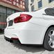 Дифузор заднього бампера на BMW 3 F30, F31 2011-2018 M-Paket LED + елерони 523622 фото 10