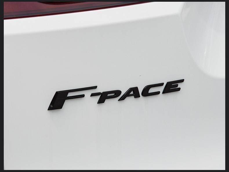 Автологотип емблема напис Jaguar F-PACE Black 399963 фото
