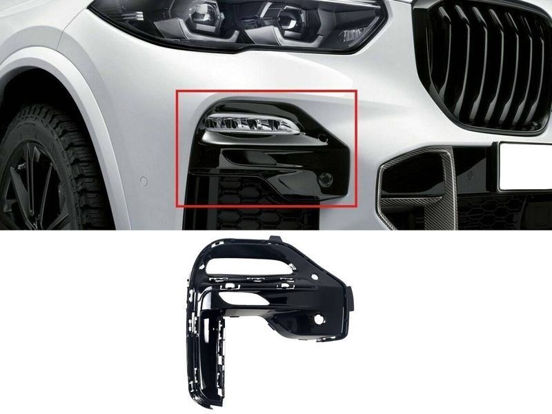 Решетки в бампер накладка RH на BMW X5 G05 2018-2022 429213 фото Решетки в бампер накладка RH на BMW X5 G05 2018-2022 429213 фото