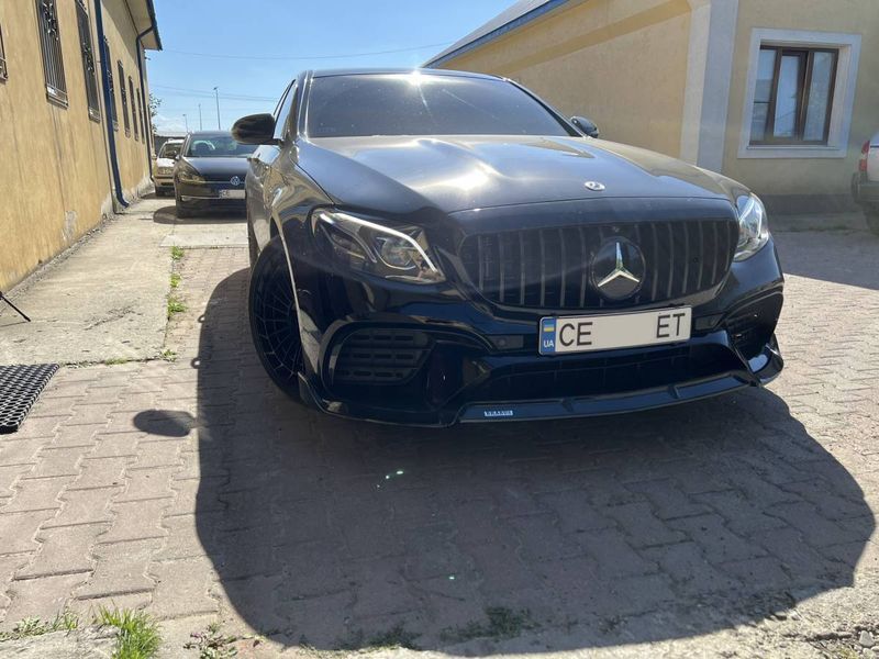 Передній бампер на Mercedes E-class W213 2016-2020 стиль AMG E63S 429835 фото