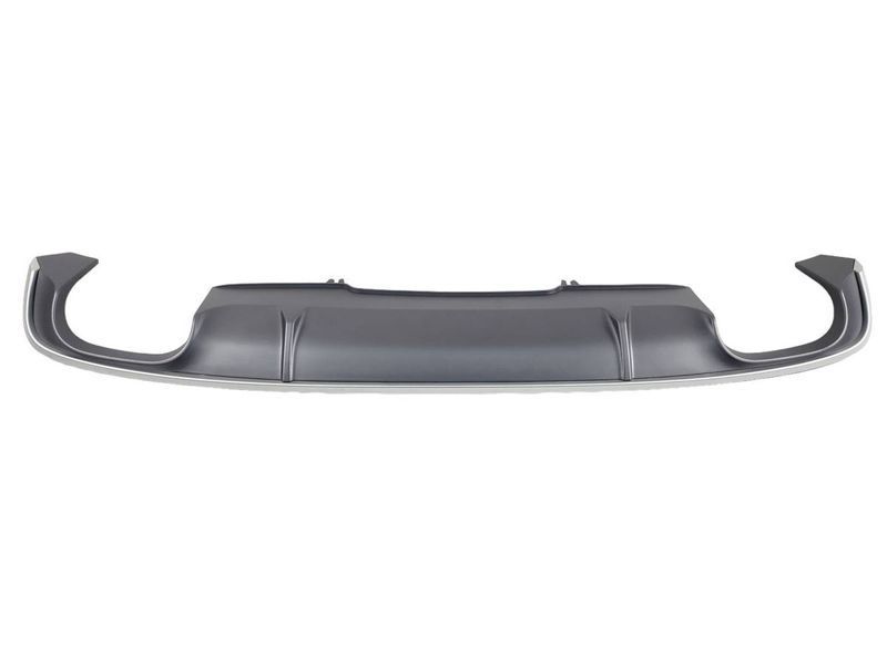 Диффузор (заднего бампера) Silver (в стиле S4 00-00) S-Line на Audi A4 B9 2015-2019 427814 фото Диффузор (заднего бампера) Silver (в стиле S4 00-00) S-Line на Audi A4 B9 2015-2019 427814 фото
