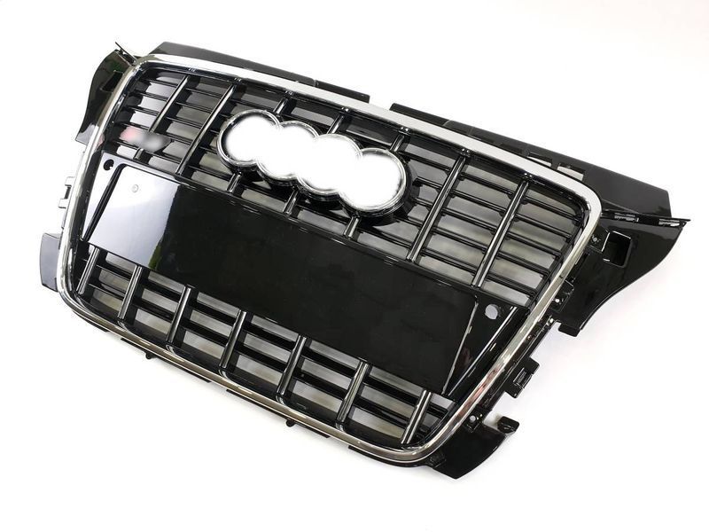 Решітка радіатора на Audi A3 2008-2012 стиль S3 Chrome Black 427360 фото Решітка радіатора на Audi A3 2008-2012 стиль S3 Chrome Black 427360 фото