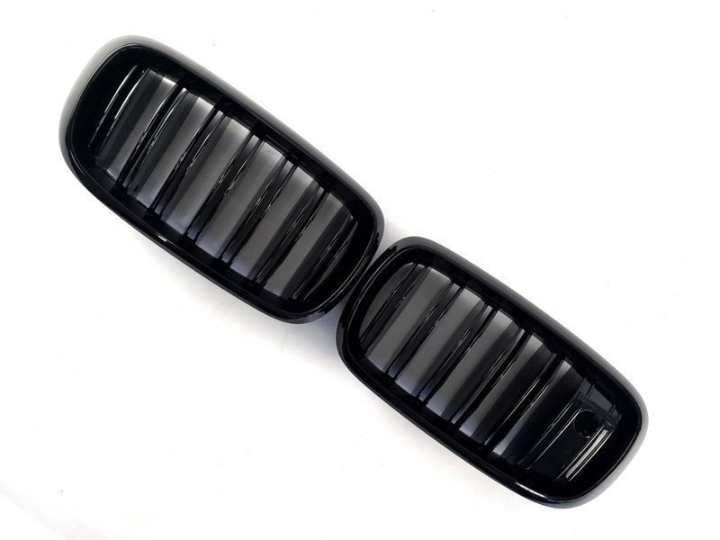 Решітка радіатора на BMW X5 F15 2013-2018 M-Look Black night vision 429919 фото