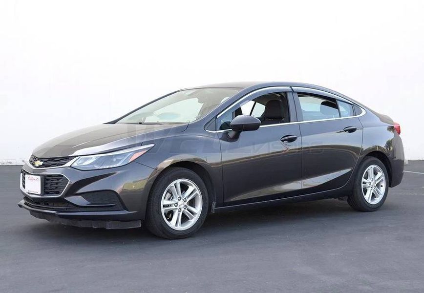 Дефлектори вікон для Chevrolet Cruze 2016- з хром молдингом WELLvisors 3-847CH017 208866 фото