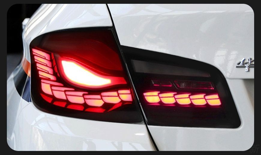 Задні ліхтарі на BMW 5 F10 2010-2016 FULL LED червоні Red 430399 фото