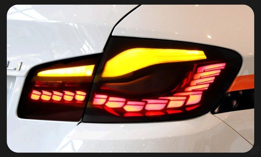 Задні ліхтарі на BMW 5 F10 2010-2016 FULL LED червоні Red 430399 фото