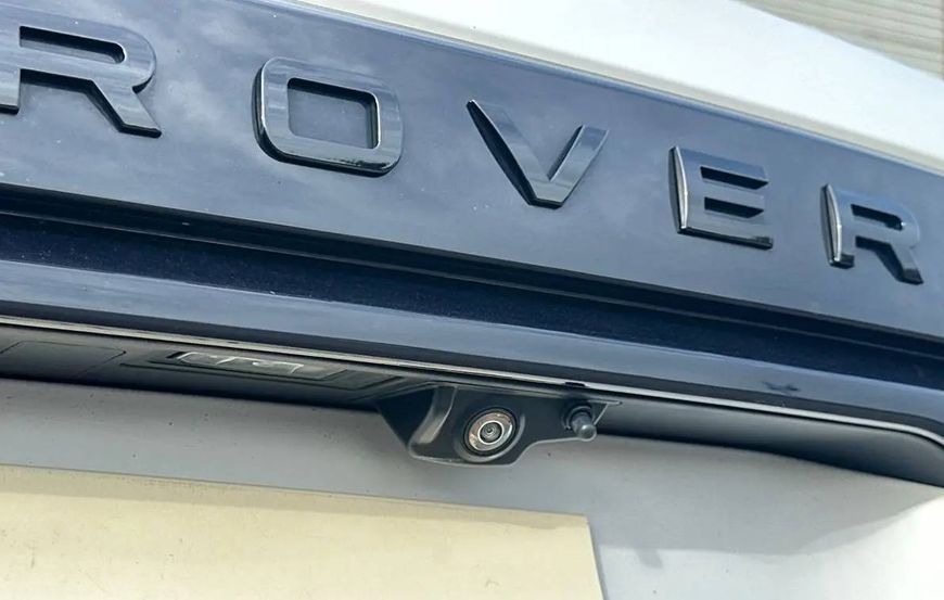 Автологотип шильдик эмблема надпись Range Rover Velar на кришку багажника чорний глянець 418190 фото