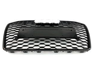 Решітка радіатора на Audi A6 C7 2014-2018 стиль RS6 Black 427301 фото