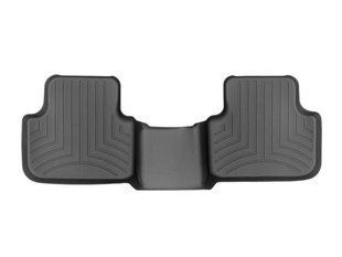 3D килимки для Audi Q7, Q8 2016- чорні задні без кріплень WeatherTech 448875 212748 фото