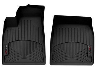 3D коврики для Tesla Model X 2021- передние черный WeatherTech 4416821 340695 фото
