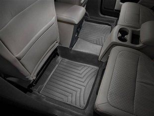 3D килимки для Ford Flex 2011- чорні задні WeatherTech 442082 141478 фото