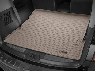 Килимок у багажник для Infiniti QX56, QX80 2010-, Nissan Armada 2017- бежевий WeatherTech 41757 45922 фото