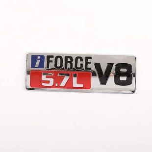 Автологотип емблема напис Toyota Tundra Sequoia iForce 5.7L V8 418120 фото