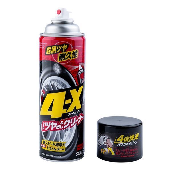 Чорніння для шин Soft99 4-Х Tire Cleaner 470 мл 417838 фото
