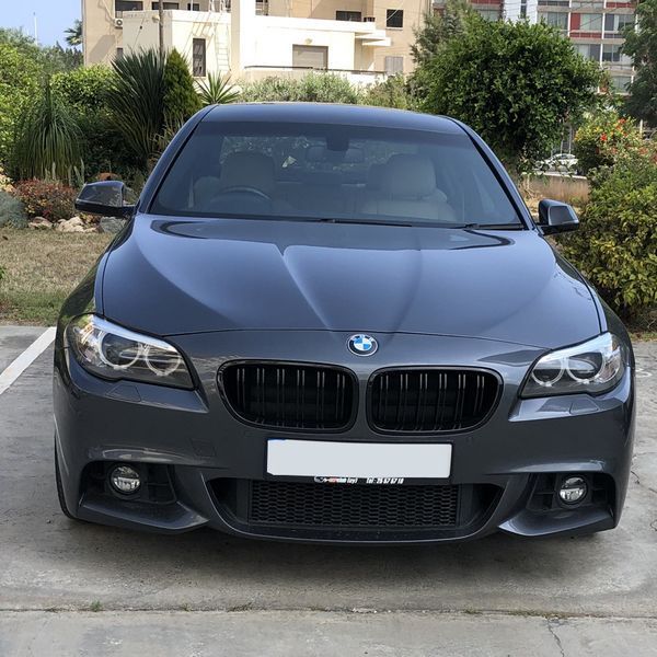 Решетка радиатора на BMW 5 F10, F11 2010-2017 Black 240918 фото