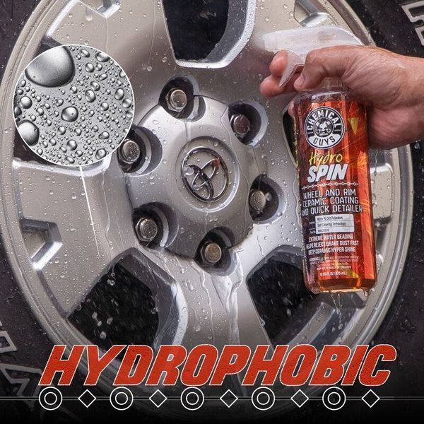 Керамічне покриття для коліс Chemical Guys HydroSpin Wheel and Rim 473мл 408851 фото