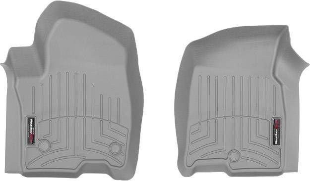 3D килимки для Cadillac Escalade, Chevrolet Suburban, Tahoe, GMC Yukon 2020- cірі передні WeatherTech 4616321 236985 фото